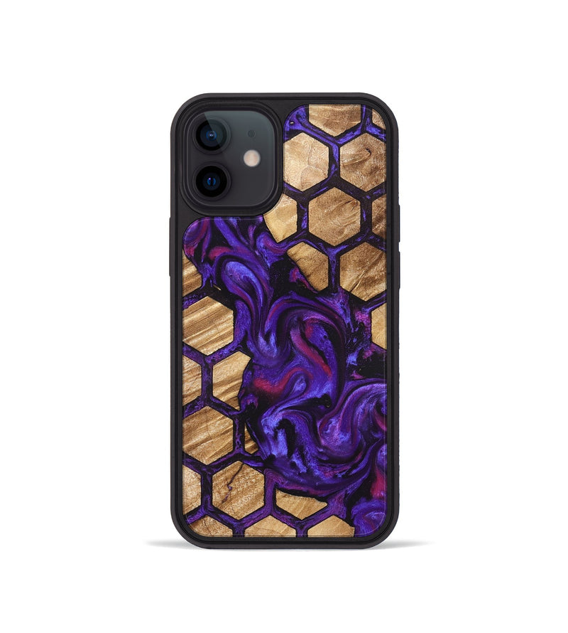 iPhone 12 mini Wood Phone Case - Kaye (Pattern, 824054)