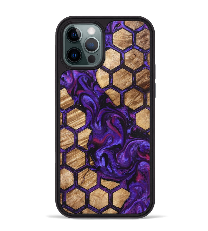iPhone 12 Pro Max Wood Phone Case - Kaye (Pattern, 824054)