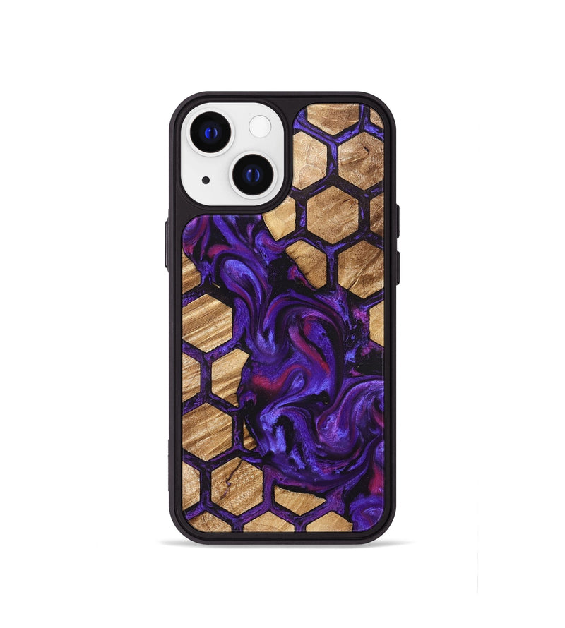 iPhone 13 mini Wood Phone Case - Kaye (Pattern, 824054)