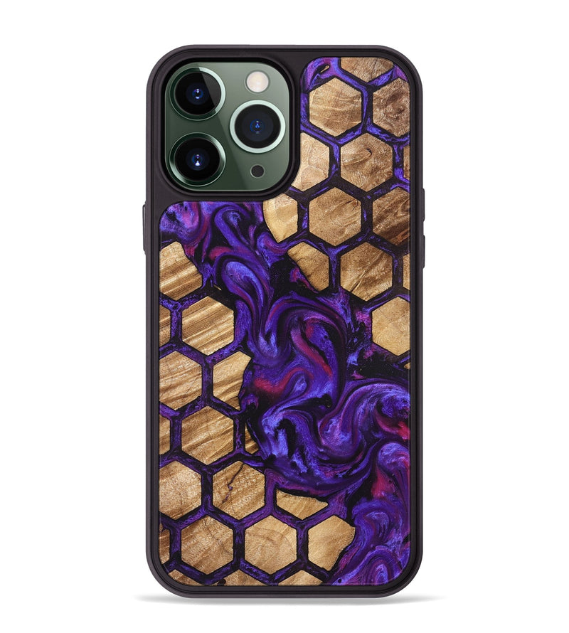 iPhone 13 Pro Max Wood Phone Case - Kaye (Pattern, 824054)