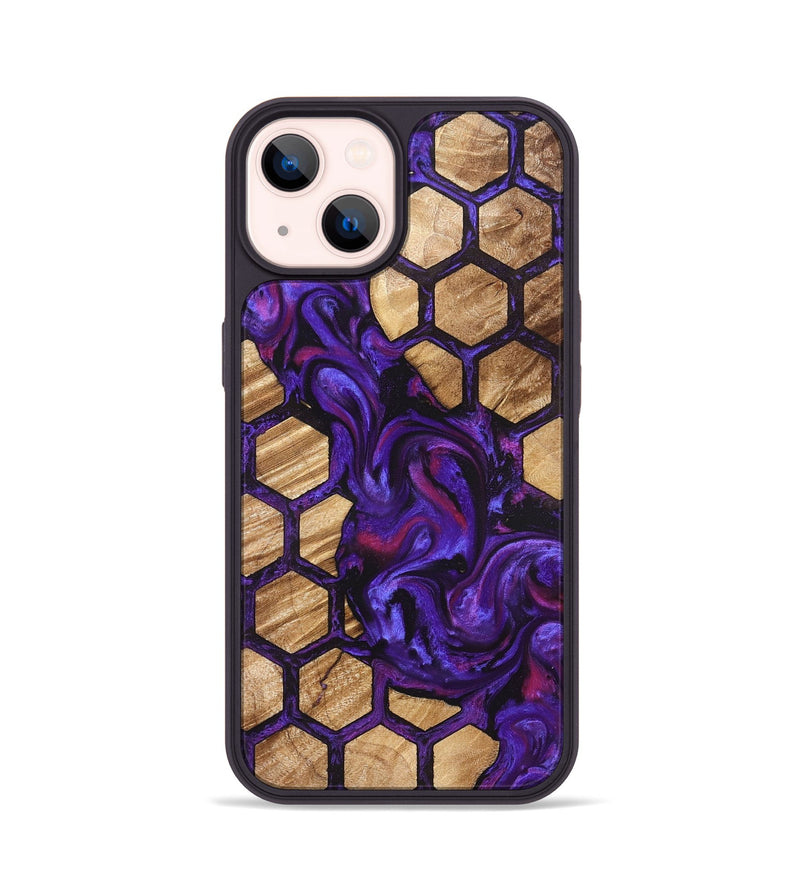 iPhone 14 Wood Phone Case - Kaye (Pattern, 824054)