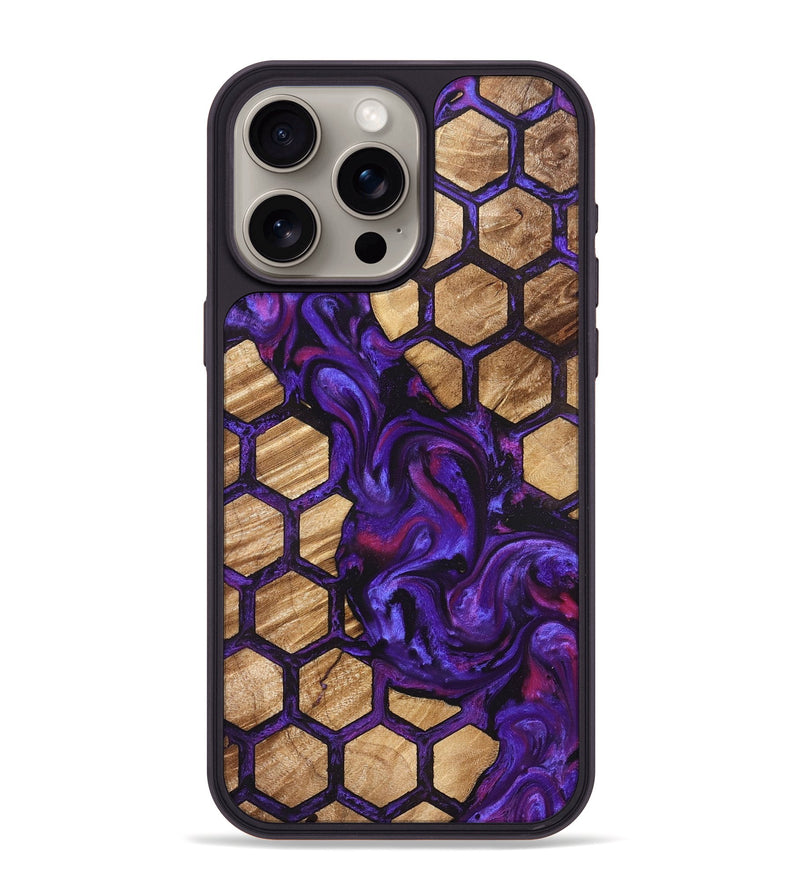 iPhone 15 Pro Max Wood Phone Case - Kaye (Pattern, 824054)