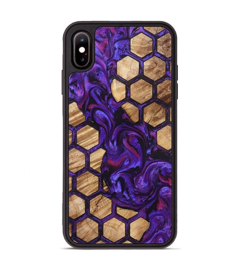 iPhone Xs Max Wood Phone Case - Kaye (Pattern, 824054)