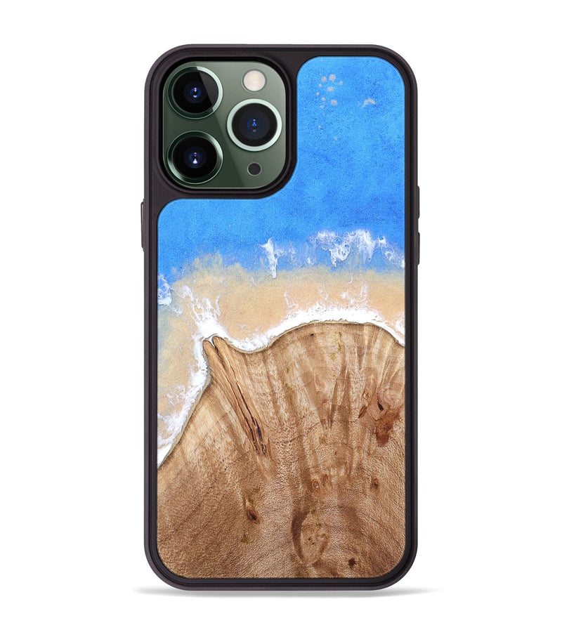 iPhone 13 Pro Max Wood Phone Case - Shellie (Coastal, 824061)