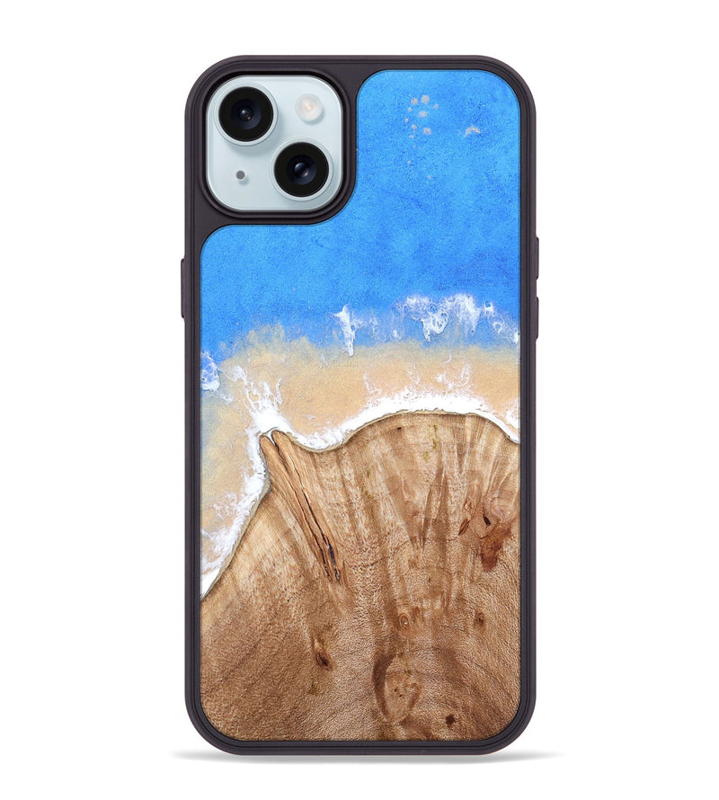 iPhone 15 Plus Wood Phone Case - Shellie (Coastal, 824061)