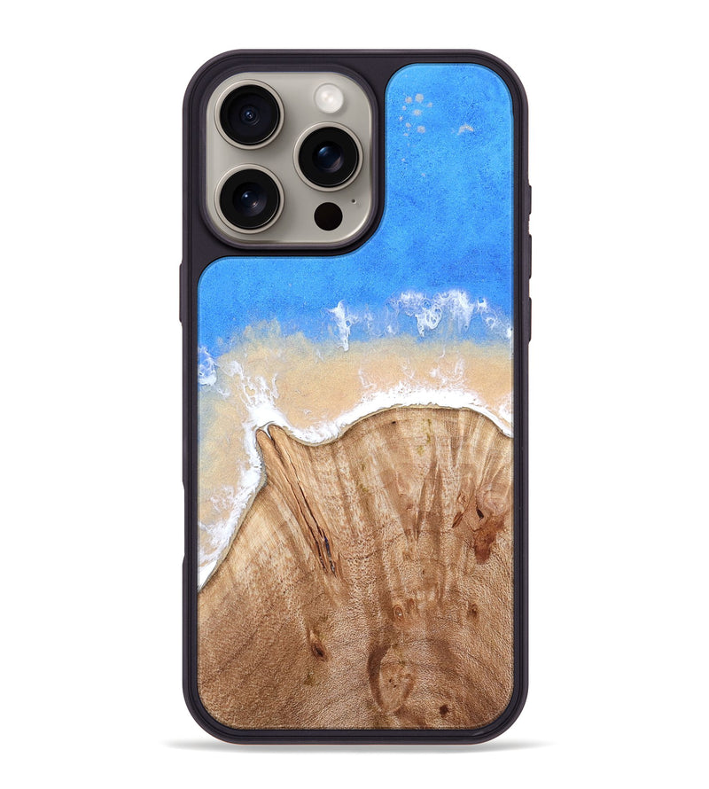 iPhone 16 Pro Max Wood Phone Case - Shellie (Coastal, 824061)