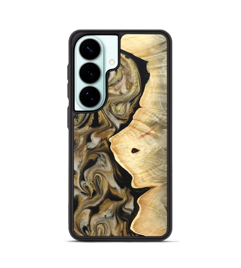 Galaxy S26 Wood Phone Case - Freda (Black & White, 824065)
