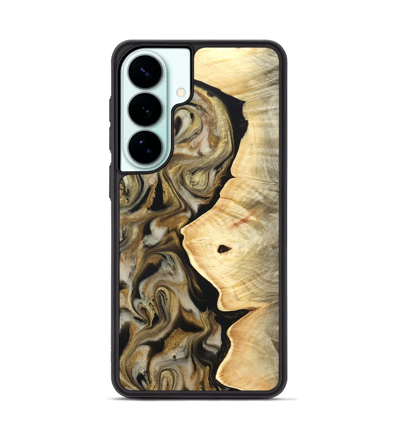 Galaxy S26 Plus Wood Phone Case - Freda (Black & White, 824065)