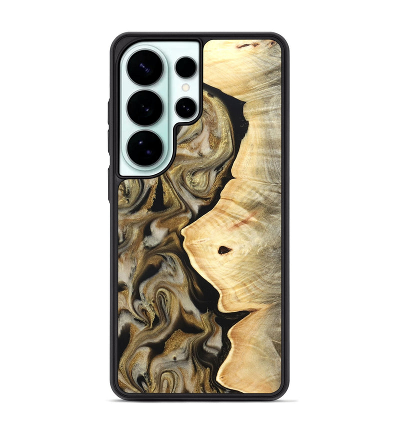Galaxy S26 Ultra Wood Phone Case - Freda (Black & White, 824065)