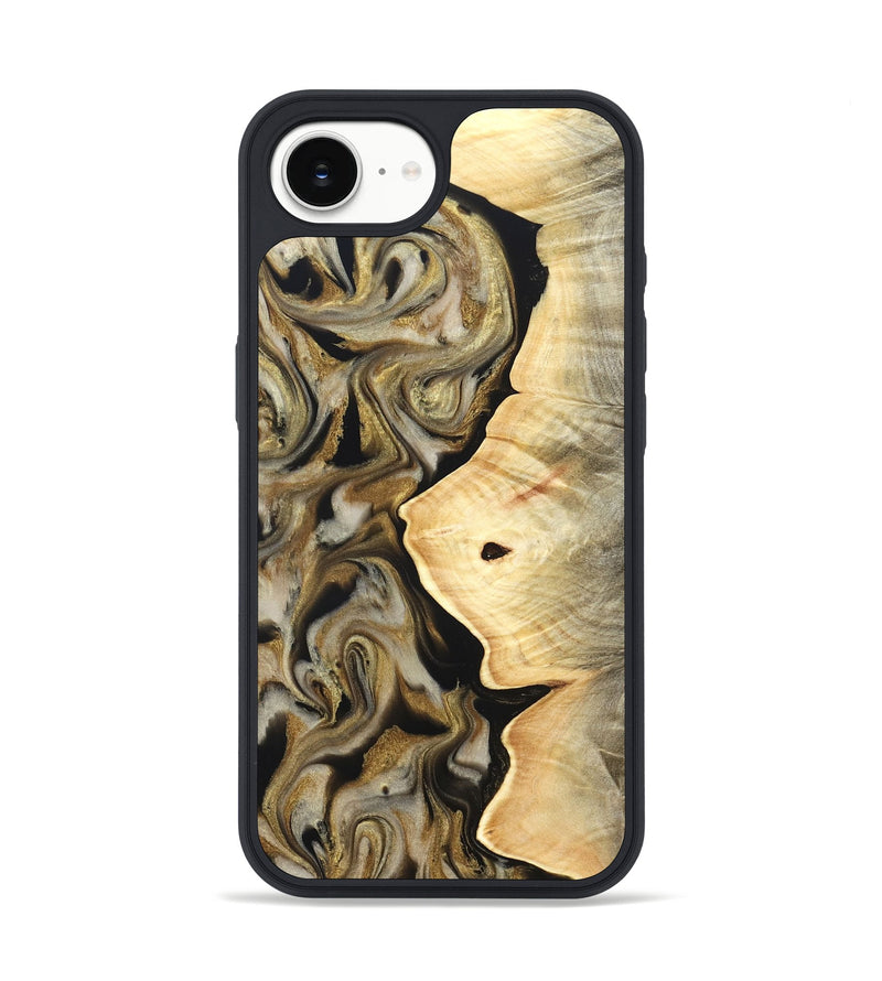 iPhone 17e Wood Phone Case - Freda (Black & White, 824065)
