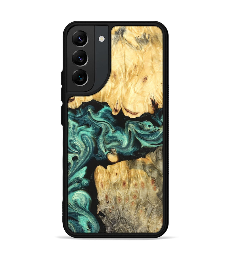 Galaxy S22 Plus Wood Phone Case - Roxana (Green, 824081)
