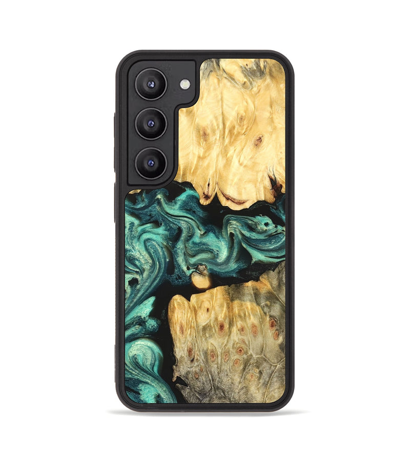 Galaxy S23 Wood Phone Case - Roxana (Green, 824081)