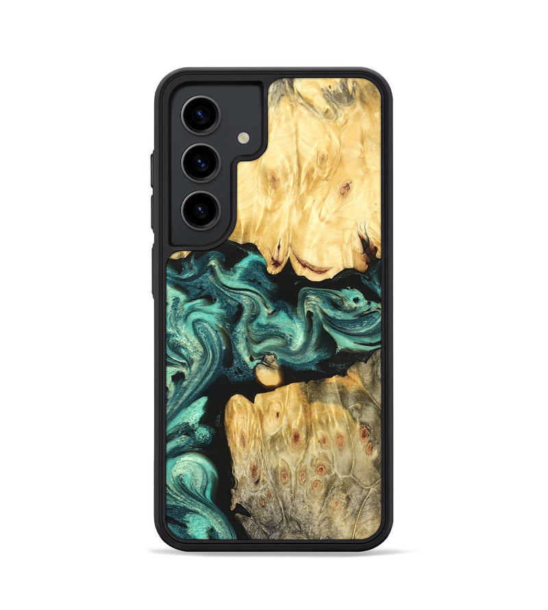 Galaxy S24 Wood Phone Case - Roxana (Green, 824081)