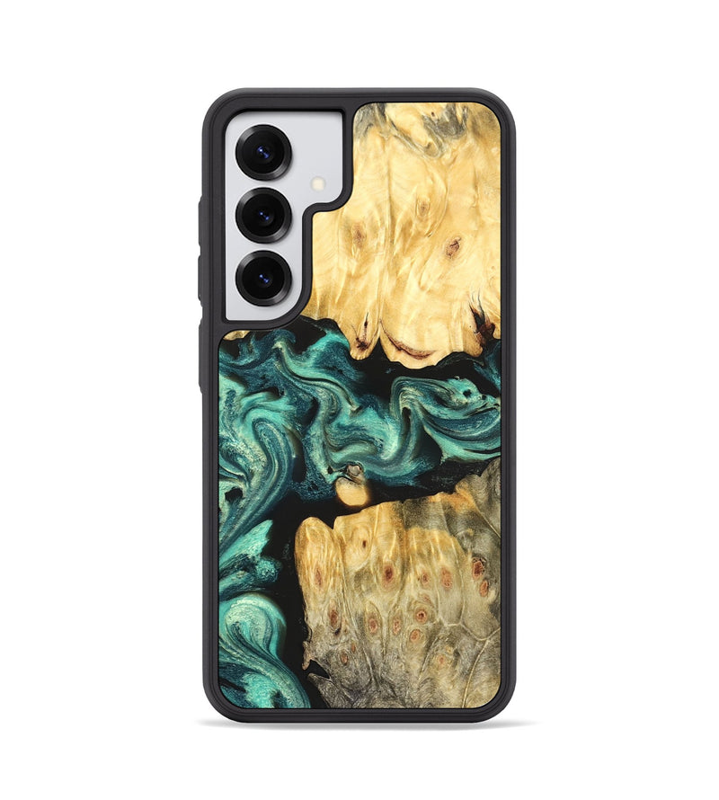 Galaxy S25 Wood Phone Case - Roxana (Green, 824081)