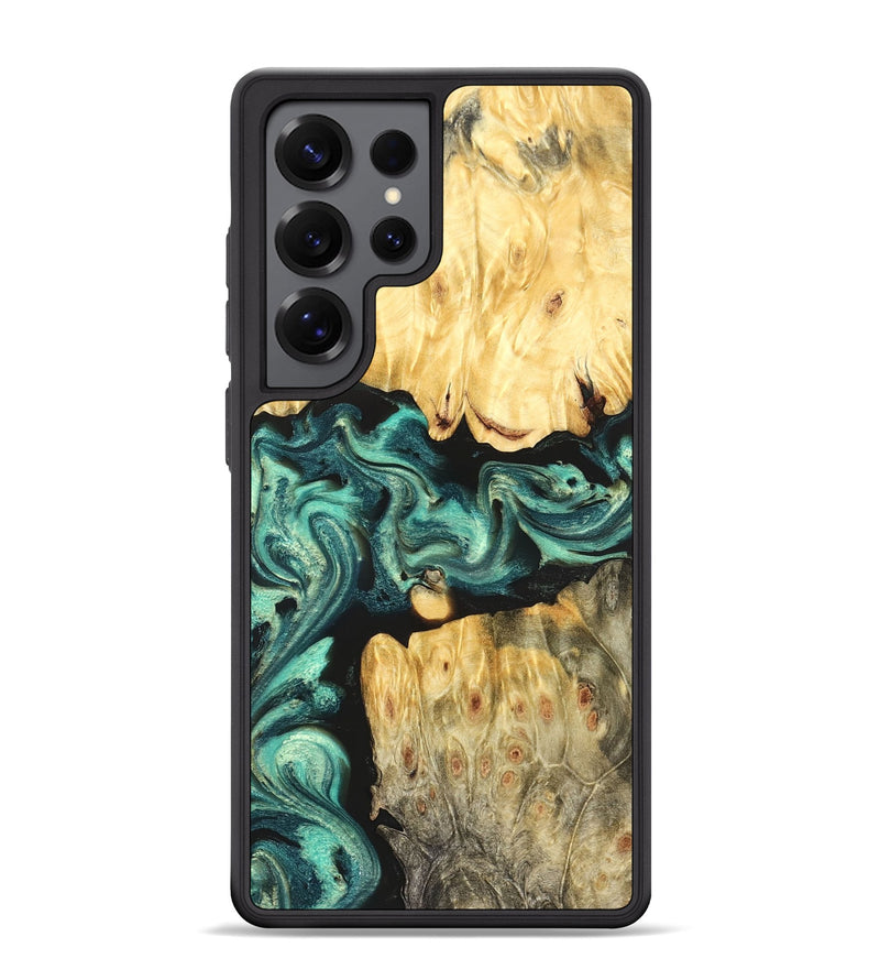 Galaxy S25 Ultra Wood Phone Case - Roxana (Green, 824081)