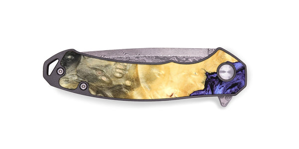 EDC Wood Pocket Knife - Kandace (Purple, 824094)