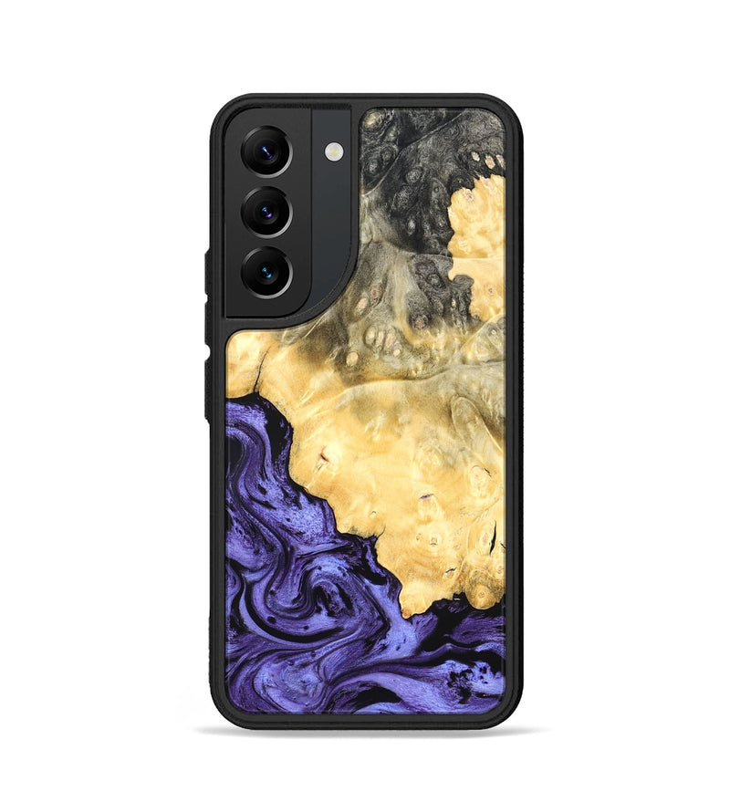 Galaxy S22 Wood Phone Case - Kandace (Purple, 824094)