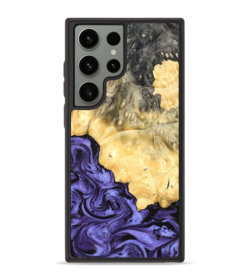 Galaxy S23 Ultra Wood Phone Case - Kandace (Purple, 824094)