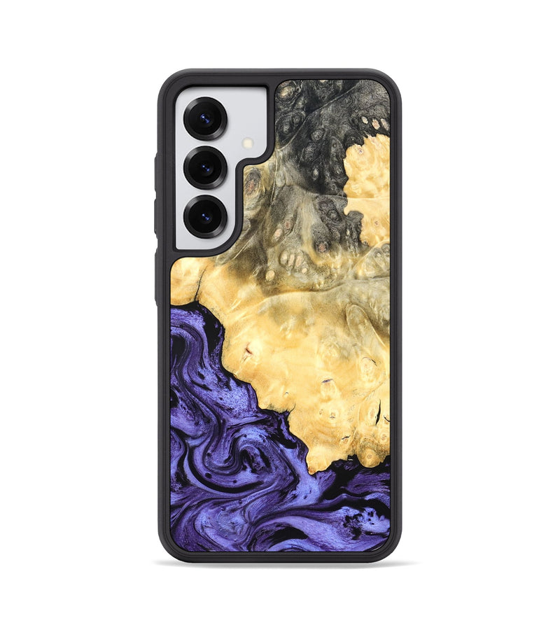 Galaxy S25 Wood Phone Case - Kandace (Purple, 824094)