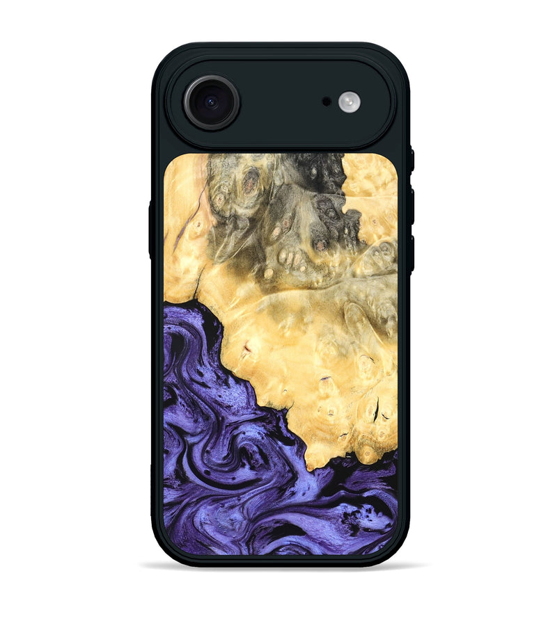 iPhone 17 Air Wood Phone Case - Kandace (Purple, 824094)