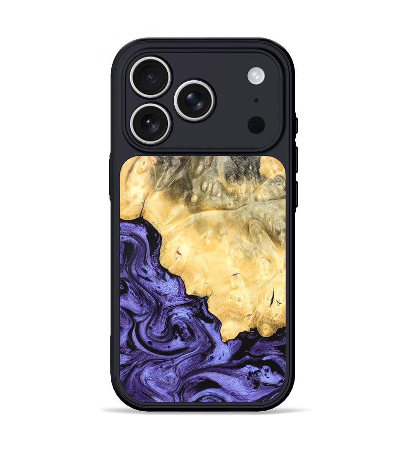 iPhone 17 Pro Wood Phone Case - Kandace (Purple, 824094)