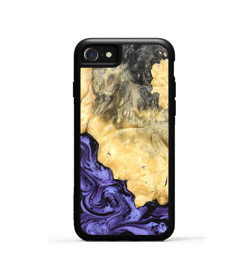 iPhone SE Wood Phone Case - Kandace (Purple, 824094)