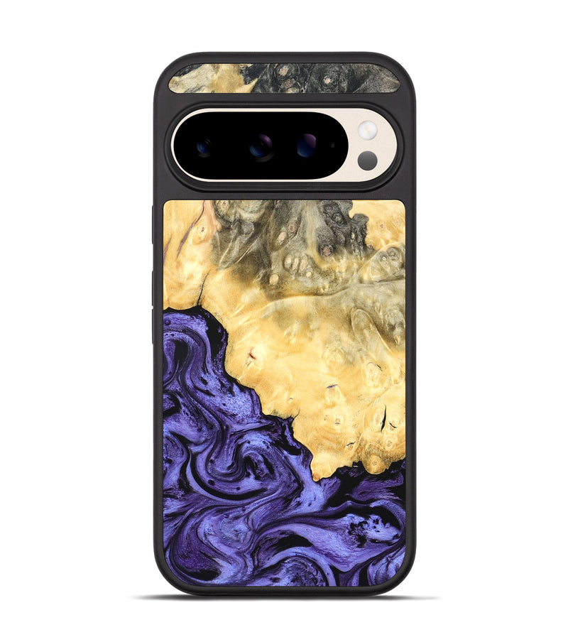 Pixel 10 Wood Phone Case - Kandace (Purple, 824094)