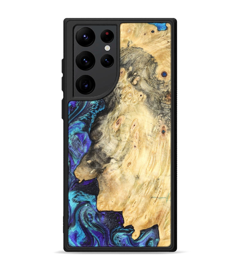 Galaxy S22 Ultra Wood Phone Case - Kailyn (Purple, 824097)