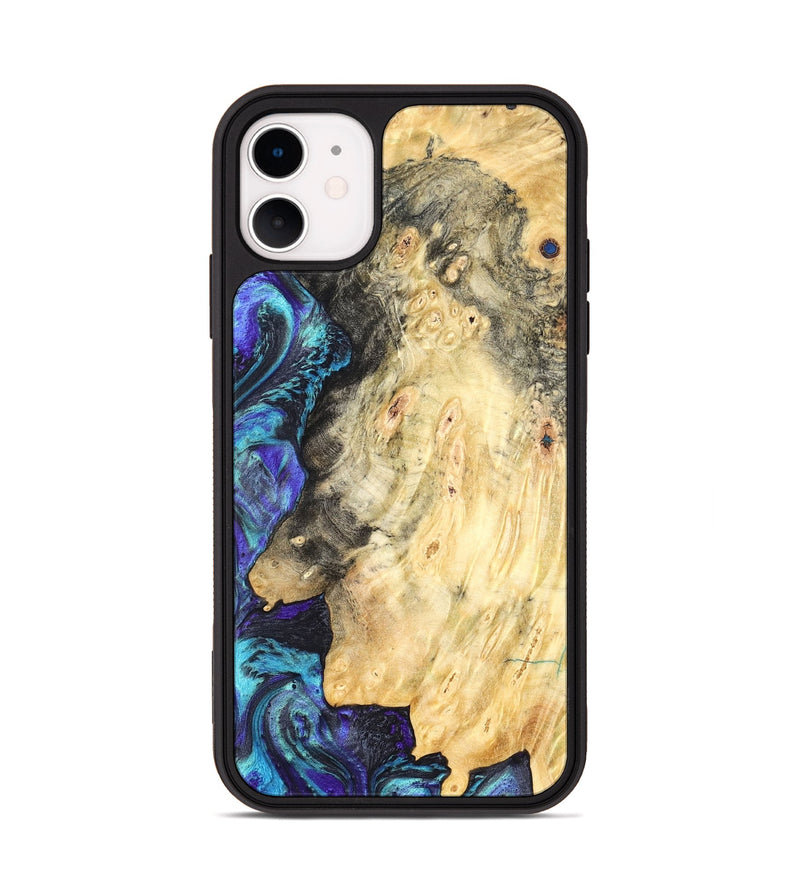 iPhone 11 Wood Phone Case - Kailyn (Purple, 824097)