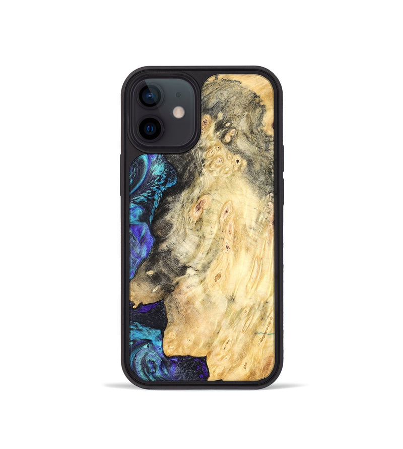 iPhone 12 mini Wood Phone Case - Kailyn (Purple, 824097)