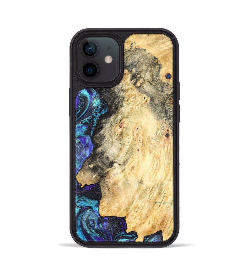 iPhone 12 Wood Phone Case - Kailyn (Purple, 824097)