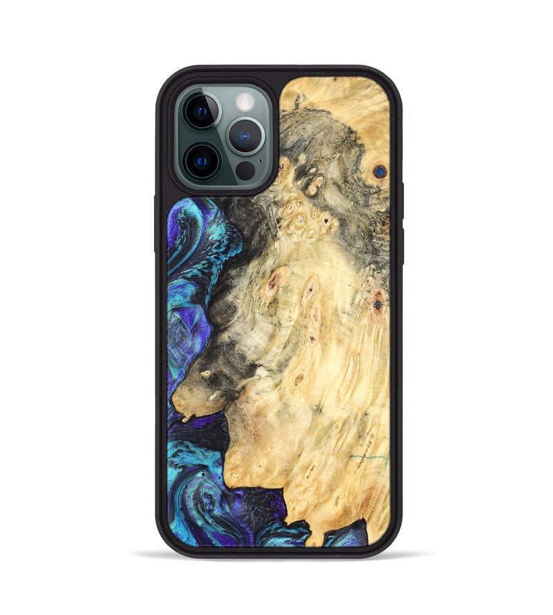 iPhone 12 Pro Wood Phone Case - Kailyn (Purple, 824097)