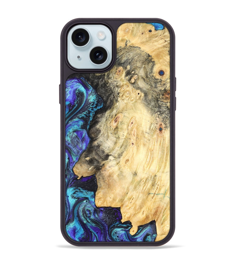 iPhone 15 Plus Wood Phone Case - Kailyn (Purple, 824097)