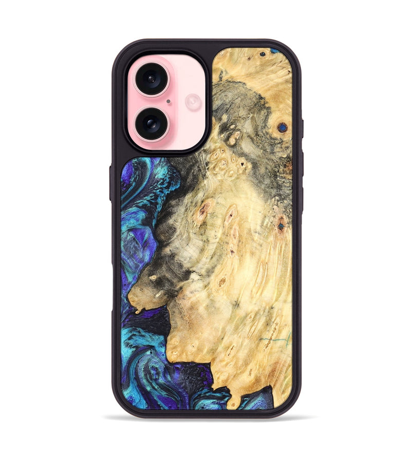 iPhone 16 Wood Phone Case - Kailyn (Purple, 824097)