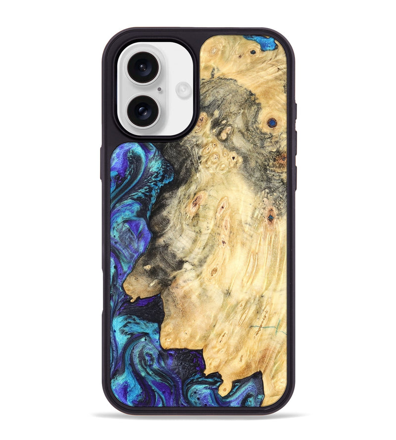 iPhone 16 Plus Wood Phone Case - Kailyn (Purple, 824097)