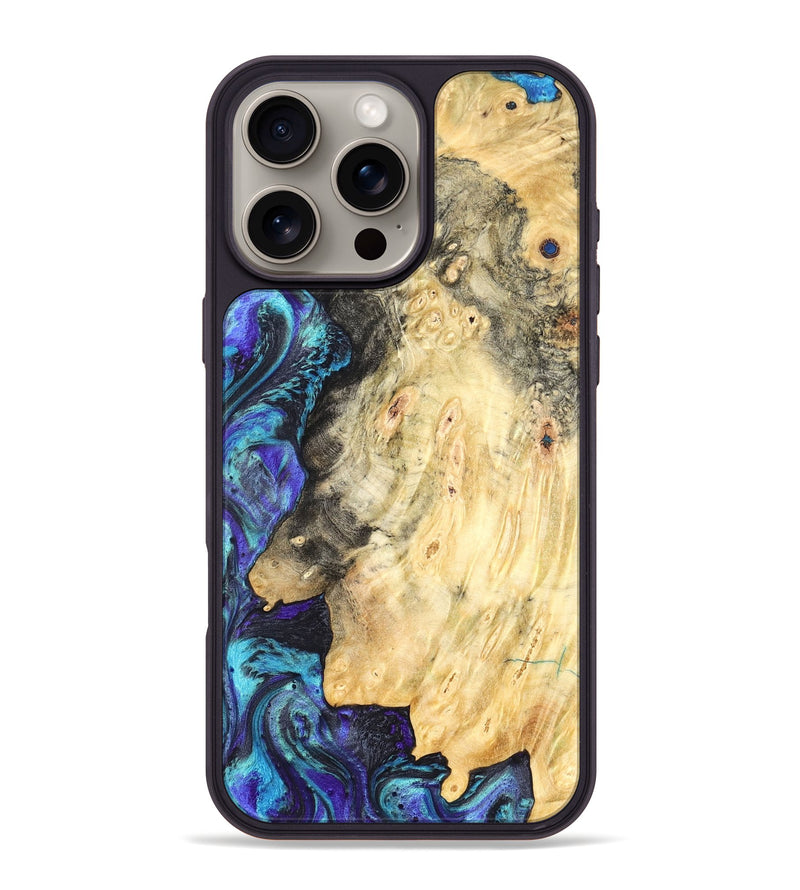 iPhone 16 Pro Max Wood Phone Case - Kailyn (Purple, 824097)