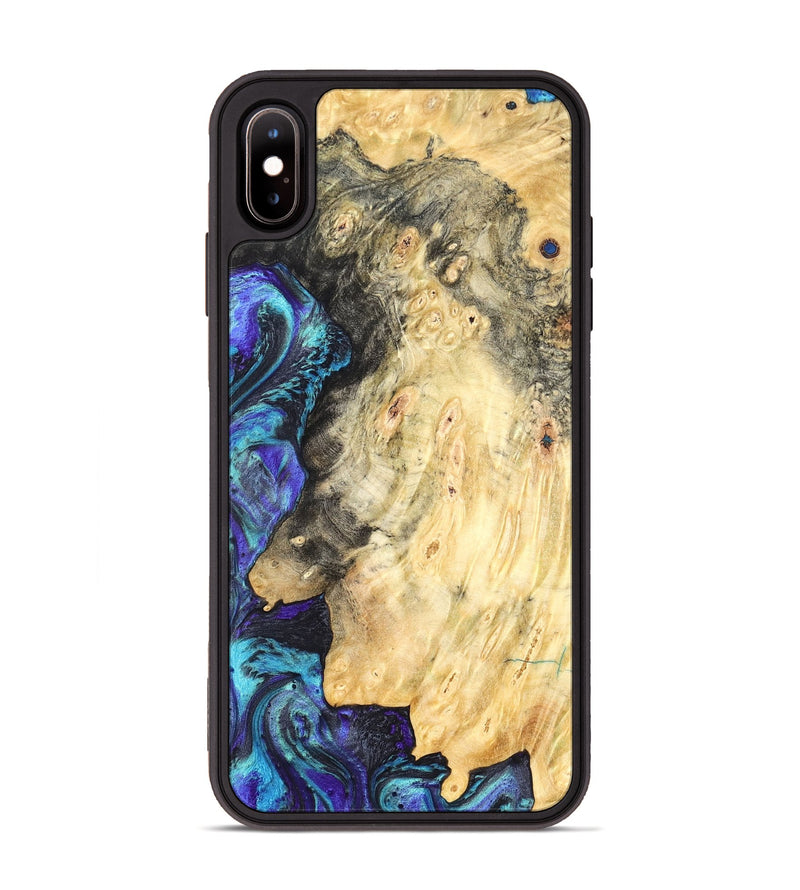iPhone Xs Max Wood Phone Case - Kailyn (Purple, 824097)