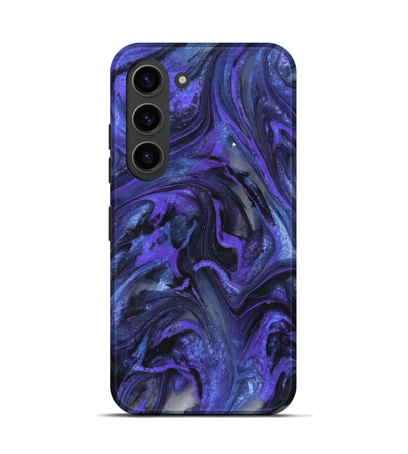 Galaxy S23 ResinArt Live Edge Phone Case - Onie (Purple, 824105)
