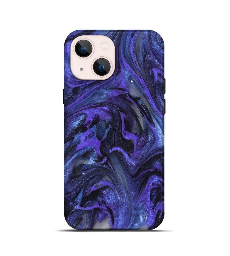 iPhone 13 mini ResinArt Live Edge Phone Case - Onie (Purple, 824105)