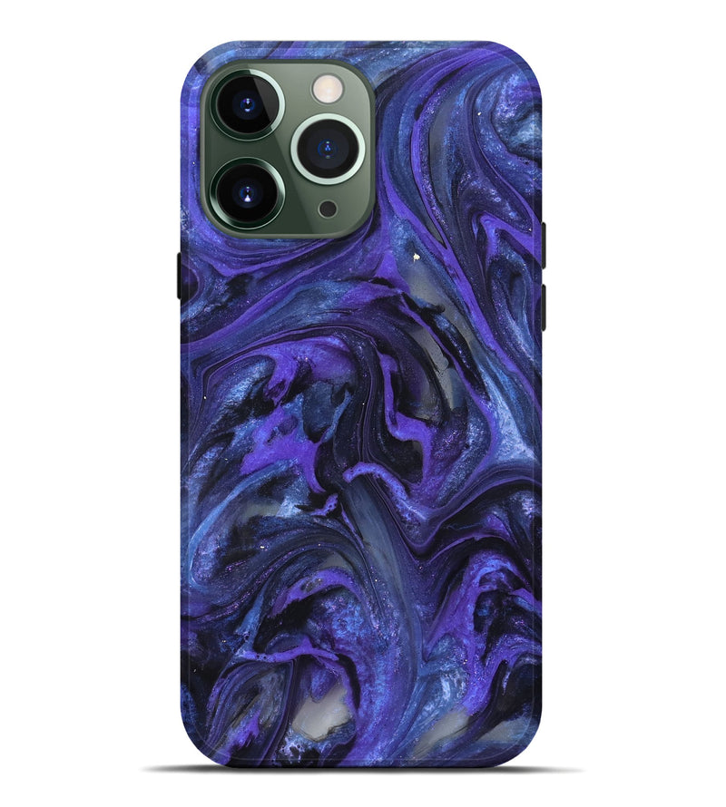 iPhone 13 Pro Max ResinArt Live Edge Phone Case - Onie (Purple, 824105)