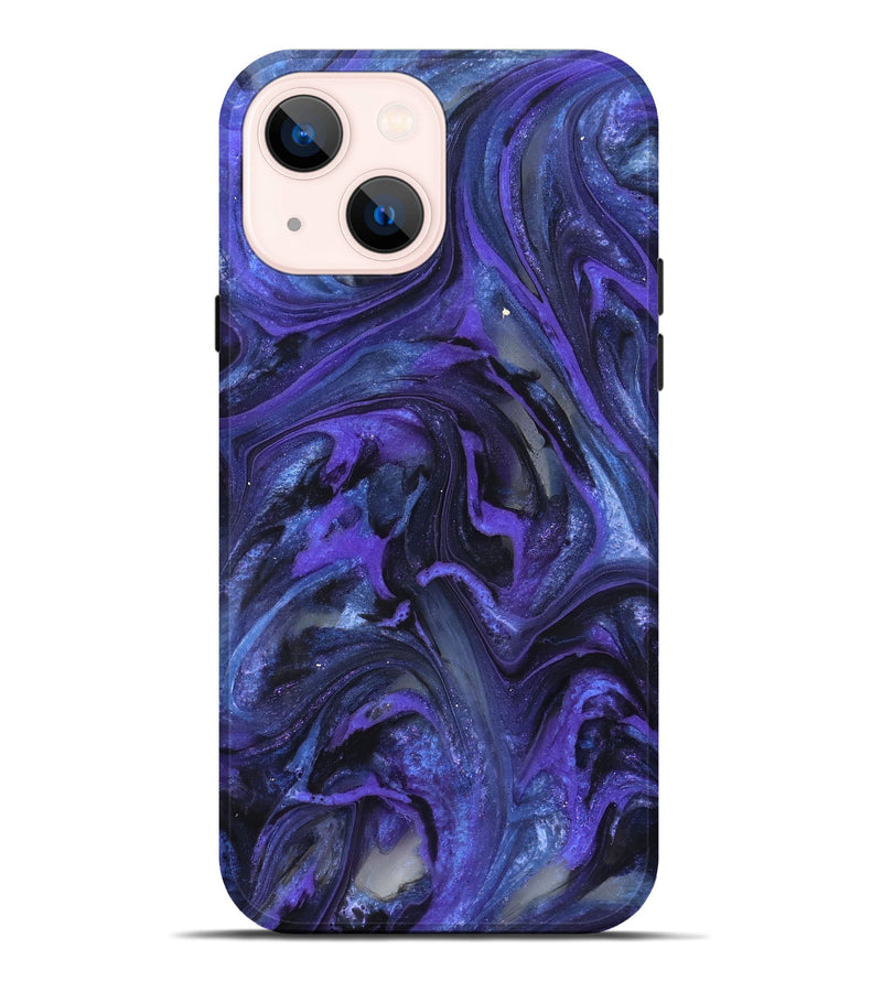 iPhone 14 Plus ResinArt Live Edge Phone Case - Onie (Purple, 824105)