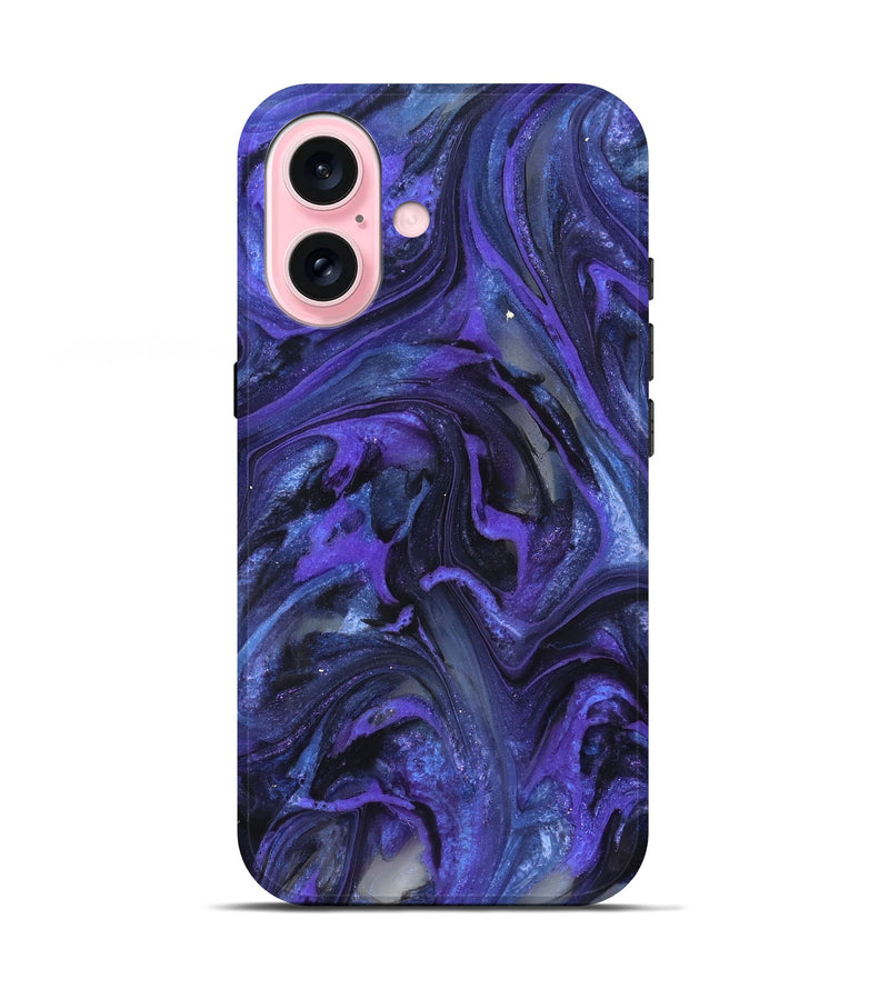 iPhone 17 ResinArt Live Edge Phone Case - Onie (Purple, 824105)