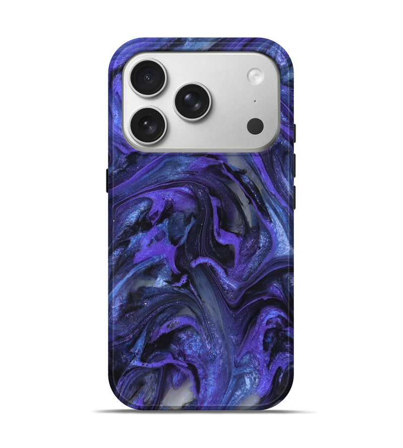 iPhone 17 Pro ResinArt Live Edge Phone Case - Onie (Purple, 824105)