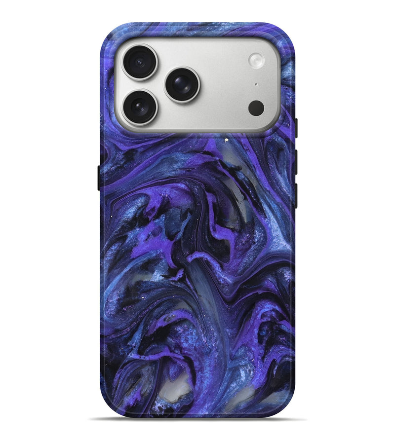 iPhone 17 Pro Max ResinArt Live Edge Phone Case - Onie (Purple, 824105)