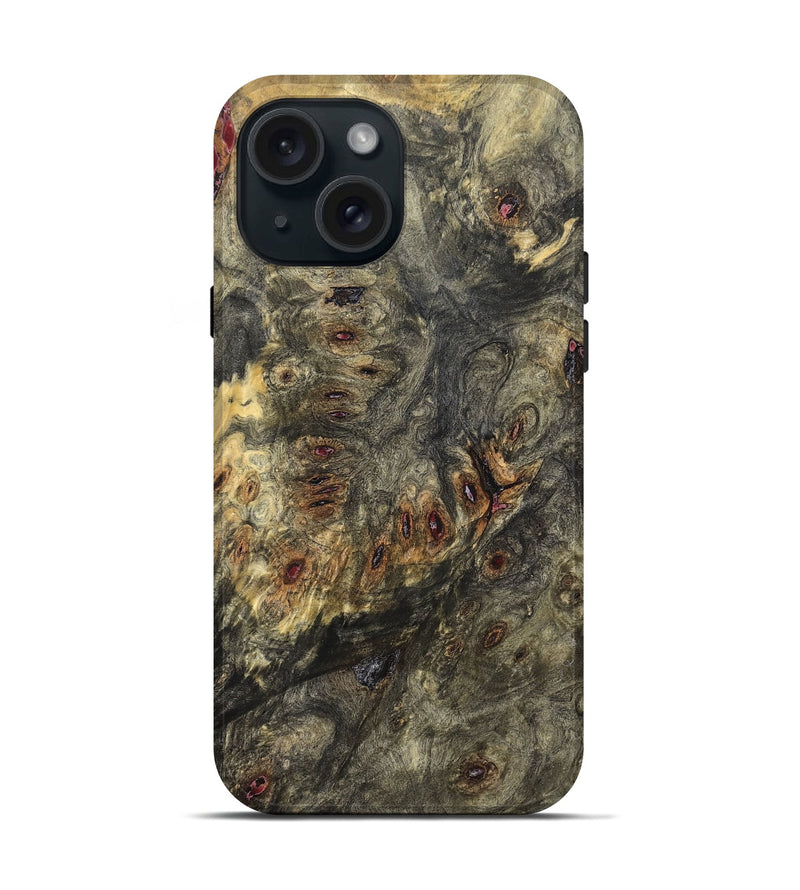 iPhone 15 Wood Live Edge Phone Case - Case (Solid Wood, 824106)