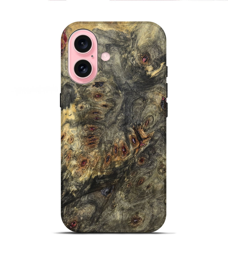 iPhone 16 Wood Live Edge Phone Case - Case (Solid Wood, 824106)