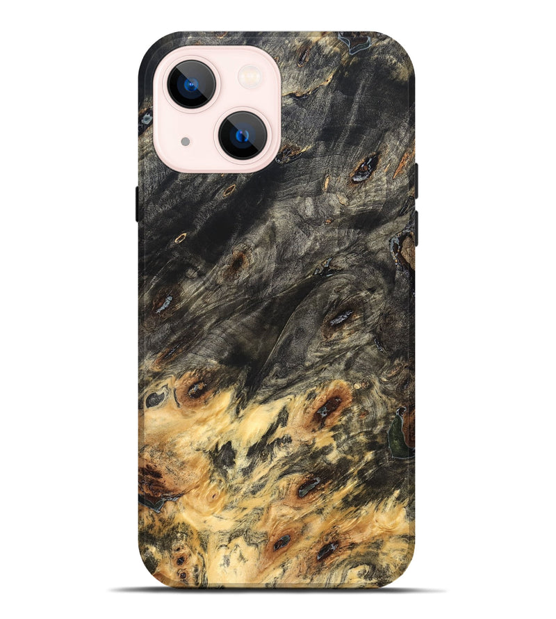 iPhone 14 Plus Wood Live Edge Phone Case - Laney (Solid Wood, 824107)
