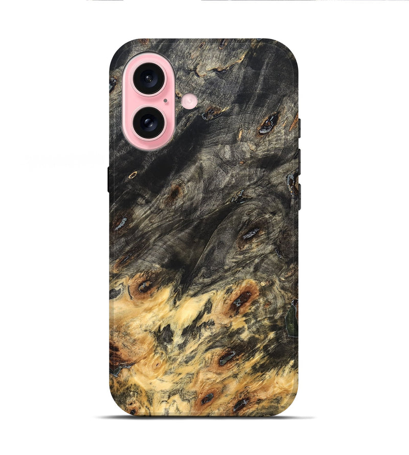 iPhone 16 Wood Live Edge Phone Case - Laney (Solid Wood, 824107)