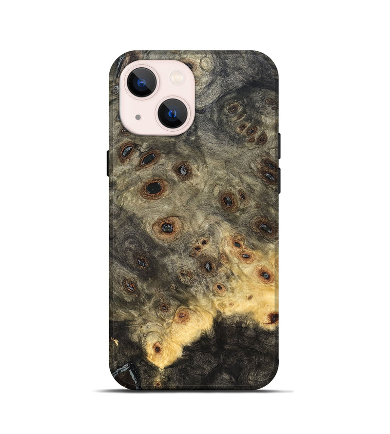 iPhone 13 mini Wood Live Edge Phone Case - Maud (Solid Wood, 824108)