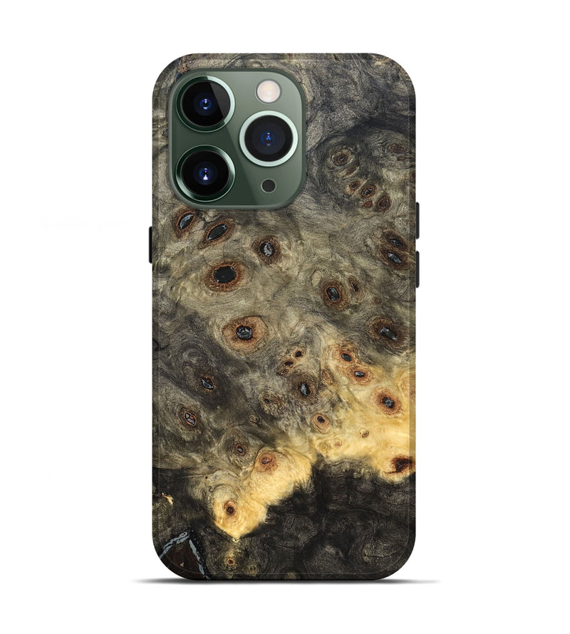 iPhone 13 Pro Wood Live Edge Phone Case - Maud (Solid Wood, 824108)